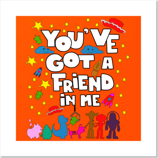 toys for friends Posters and Art